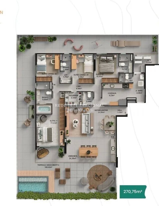 Apartment in Jardim Camburi, State of Espírito Santo, Brazil 5 - 18790581