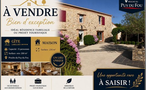 Haus in Arrondissement von La Roche-sur-Yon, Pays de la Loire, Frankreich 1