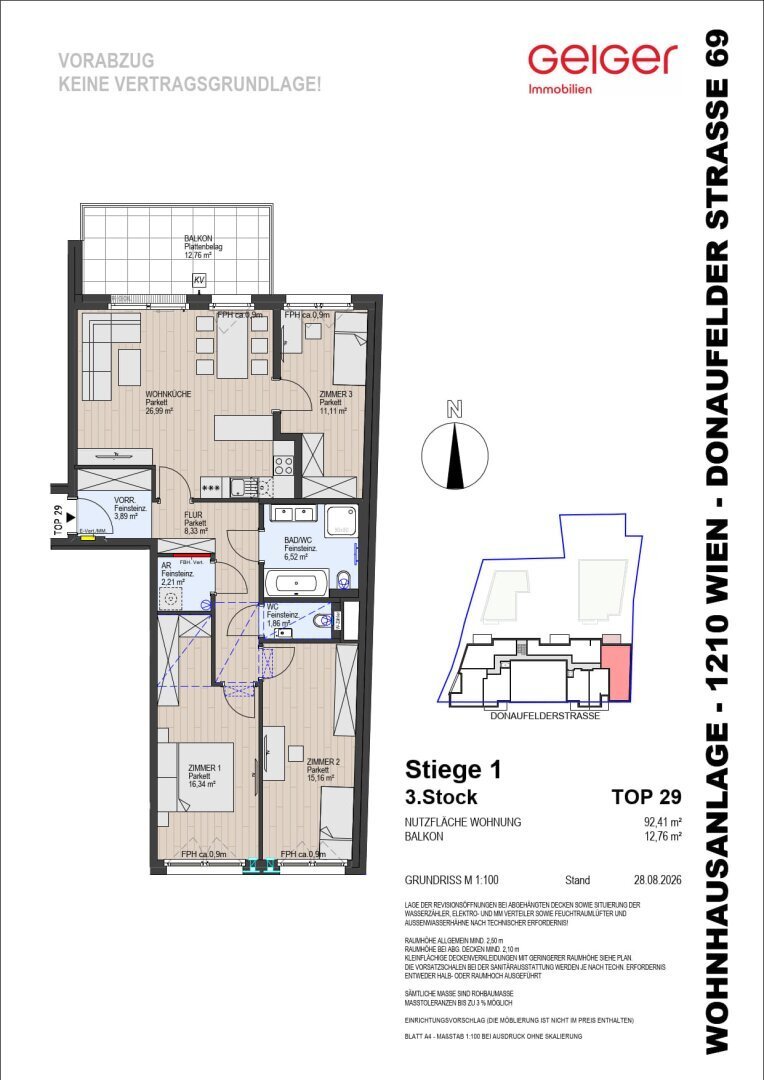 Apartamento en Viena, Viena, Austria 2 - 17677396