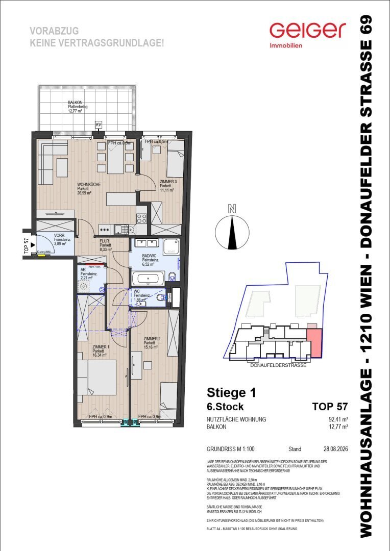 Apartamento en Viena, Viena, Austria 2 - 17066698