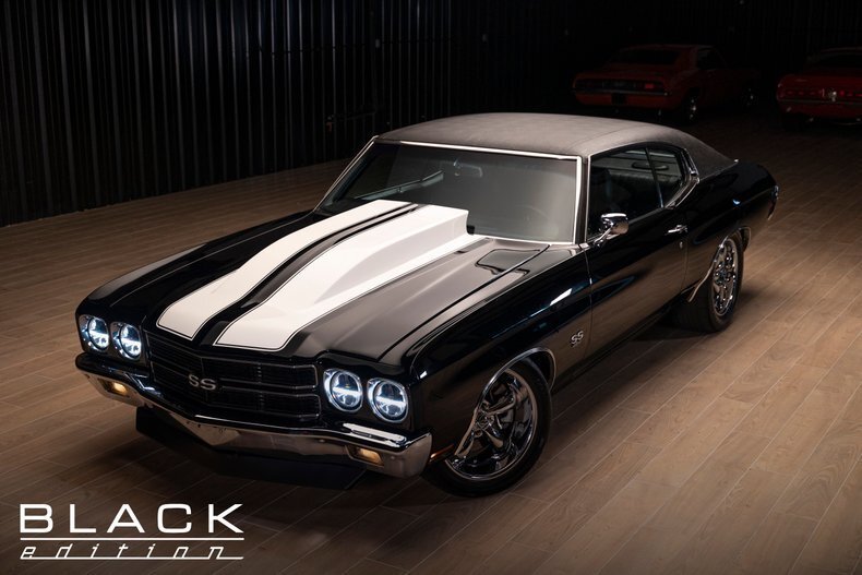 1970 Chevrolet Chevelle 461ci Twin Turbo  Haltech EFI  Turbo 400  Triple Black in Green Brook, United States 1 - 18802389
