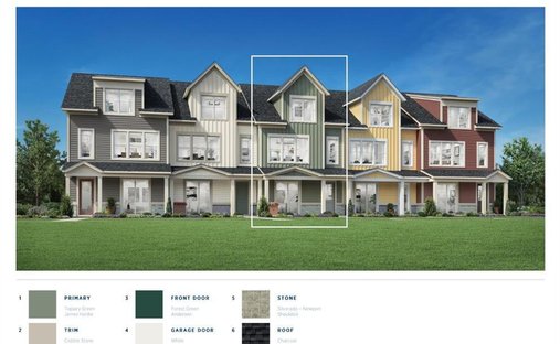 Maison de ville à Novi, Michigan, États-Unis 1