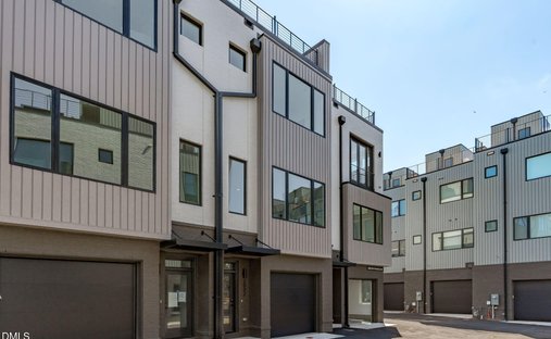 Maison de ville à Durham, Caroline du Nord, États-Unis 1