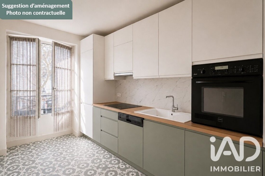 Wohnung in Montmartre, Paris 18e Arrondissement, Paris 3 - 18222705