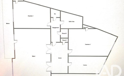 Apartamento en Alleray Procesión, Paris 15e Arrondissement, París 1