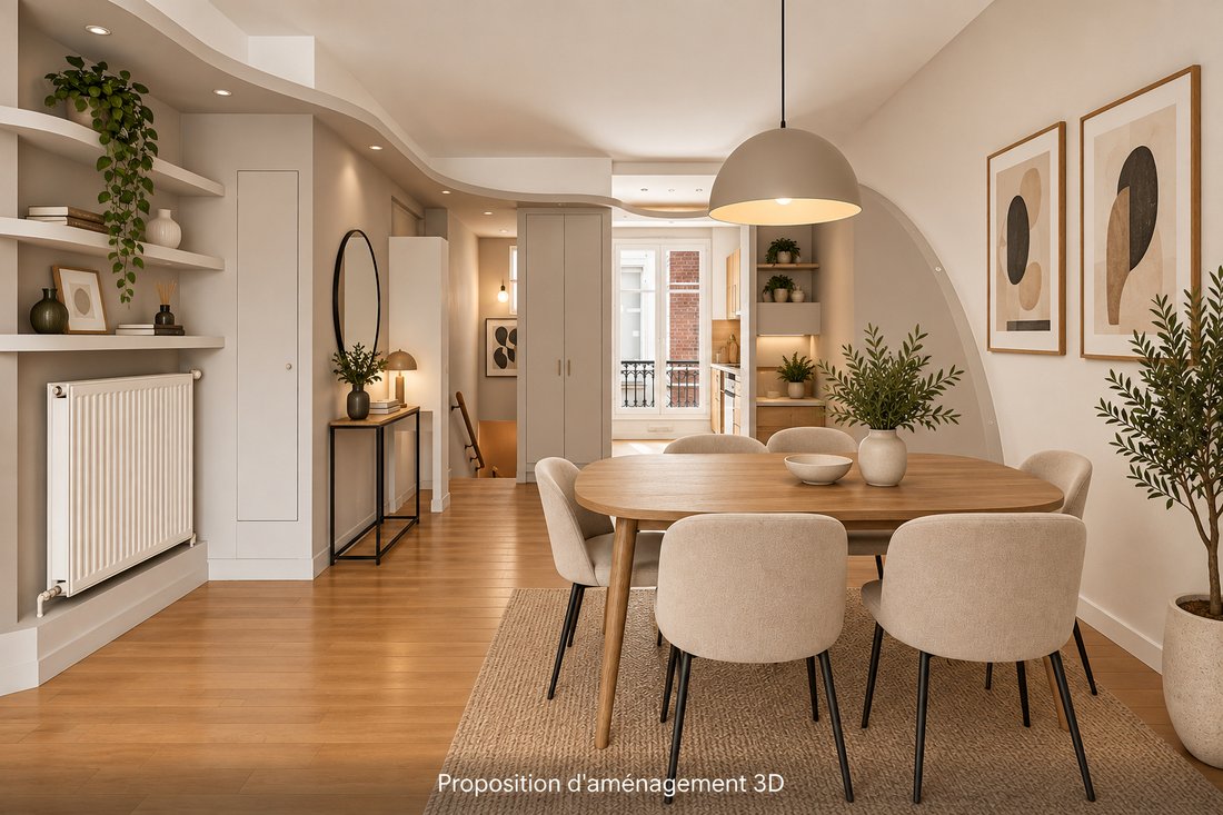 Wohnung in Montsouris Dareau, Paris 14e Arrondissement, Paris 3 - 18796853