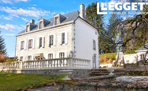 Castle in Couzergues, Ussel, France 1