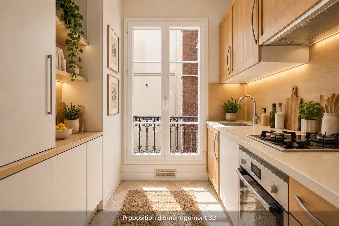 Wohnung in Montsouris Dareau, Paris 14e Arrondissement, Paris 5 - 18796853