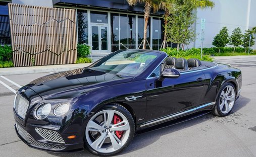 2016 Bentley Continental GT Speed Convertible 2D in Fort lauderdale, FL, United States 1