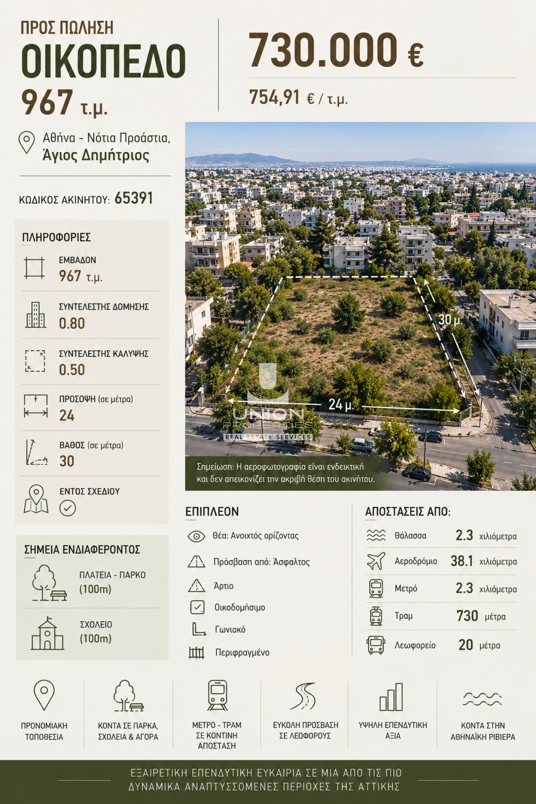 Land in South Athens, Attica, Greece 1 - 14465796