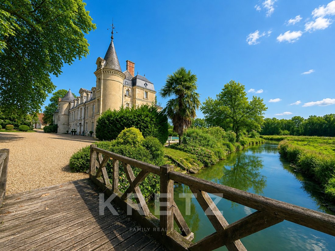 Castillo en Chabris, Centro-Val de Loira, Francia 3 - 18804355