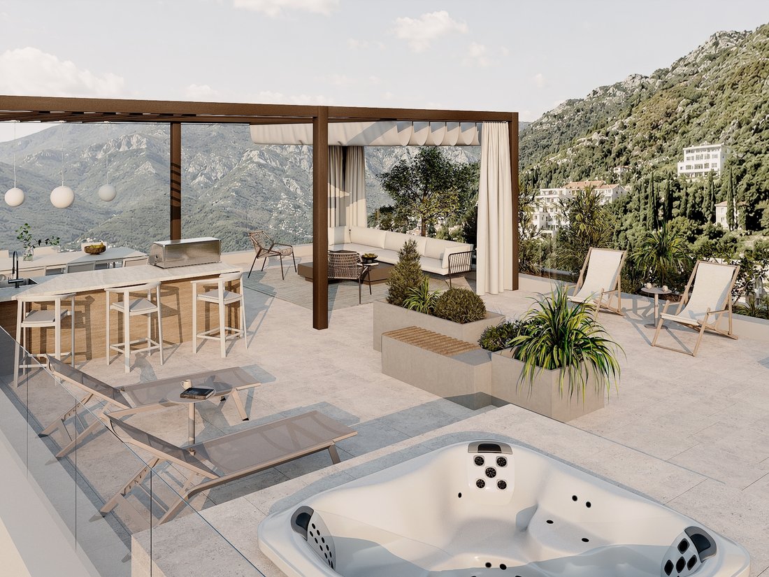 Penthouse in Tivat, Tivat Municipality, Montenegro 1 - 17062635