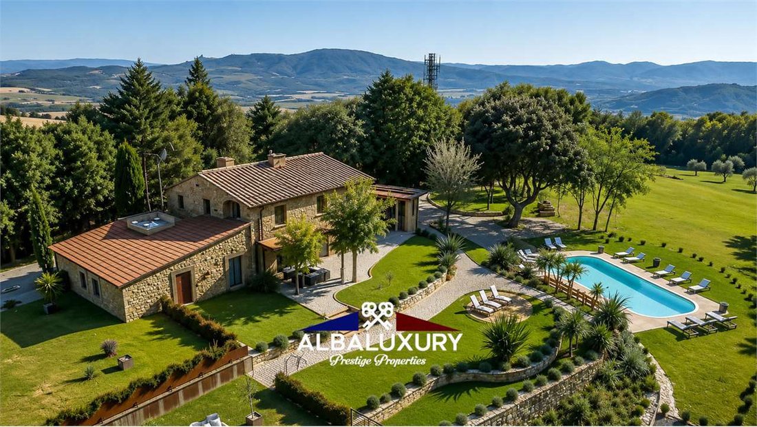 Villa in Montecatini Val di Cecina, Tuscany, Italy 1 - 16726283
