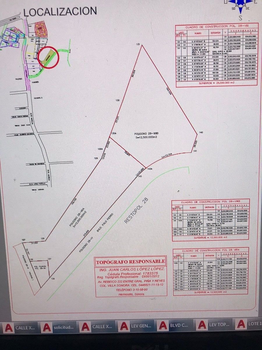Terreno en Hermosillo, Sonora, México 4 - 18807305
