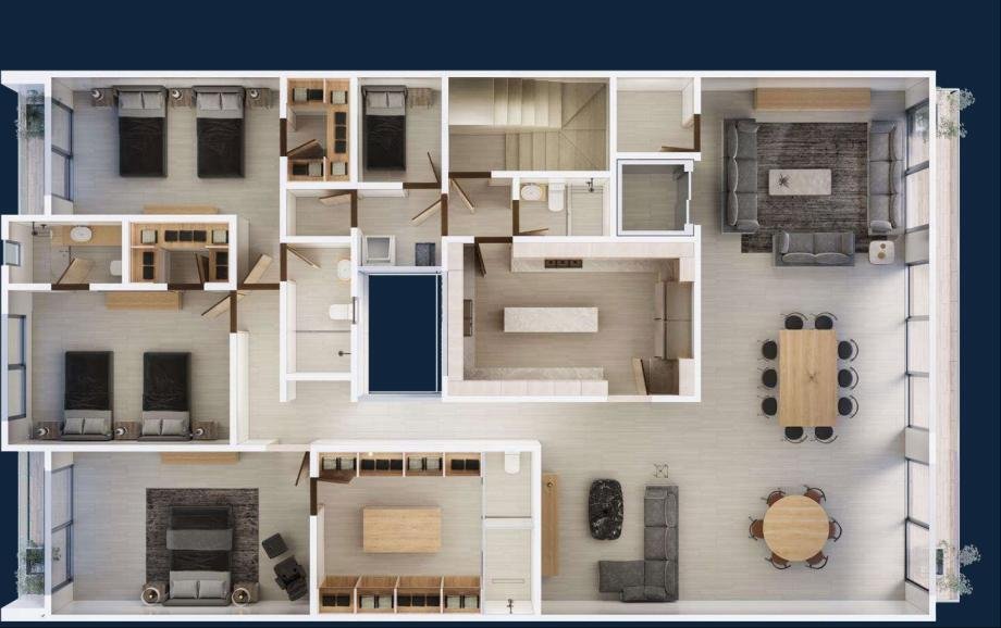 Wohnung in Naucalpan de Juárez, Bundesstaat Mexiko, Mexiko 5 - 18806853