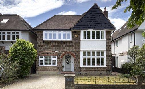 House in Cottenham Park, Merton, England 1