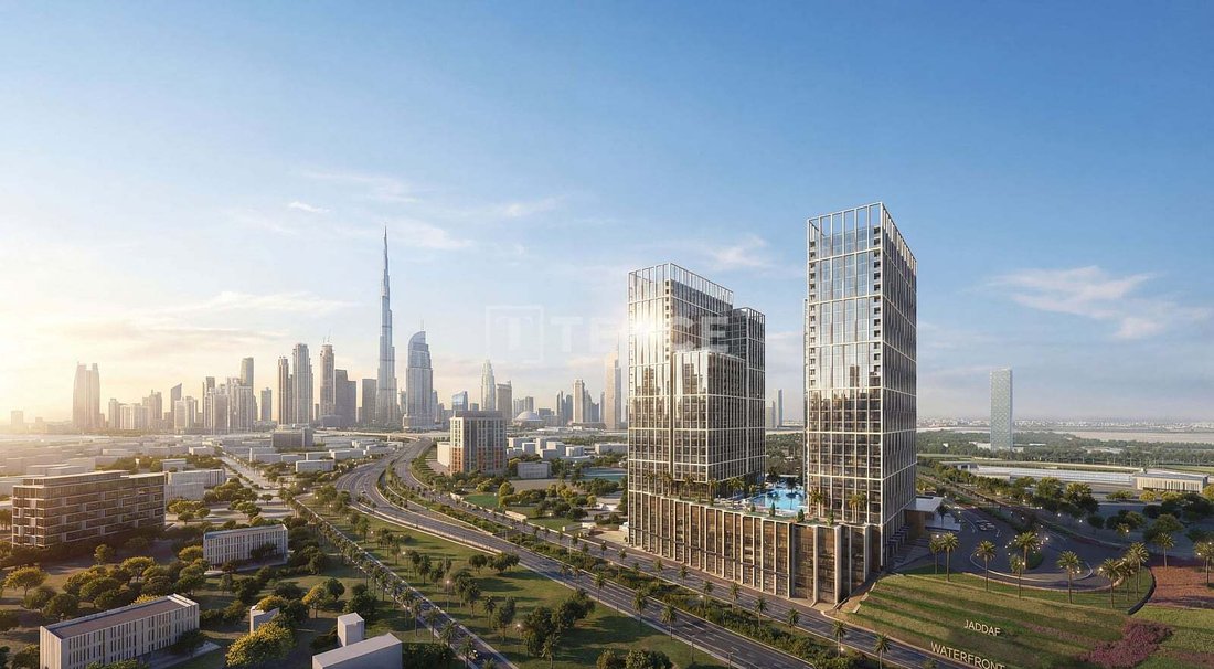 Apartment in Al Jaddaf, Dubai, United Arab Emirates 1 - 18808321