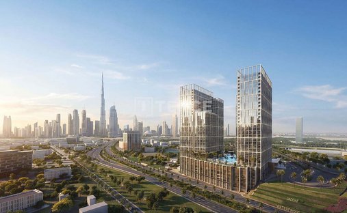 Apartamento en Al Jaddaf, Dubái, Emiratos Árabes Unidos 1