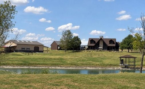 Corps de ferme à Ennis, Texas, États-Unis 1