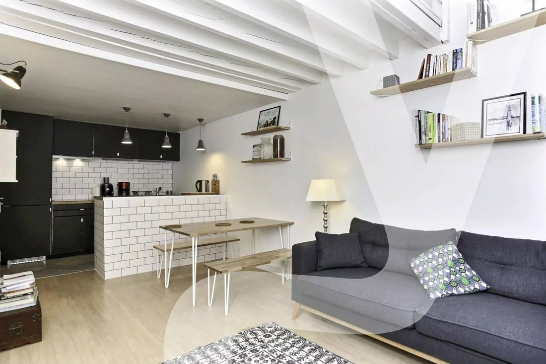 Apartment in Bastille-Popincourt, Paris 11e Arrondissement, Paris 1 - 18111431