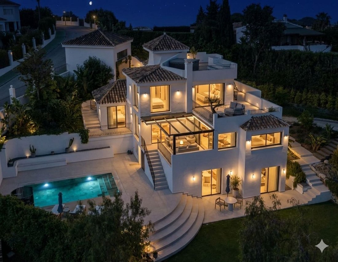 Villa en Nueva Andalucía, Marbella, España 1 - 18806601