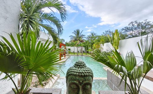 Haus in Dzibilchaltún, Yucatán, Mexiko 1