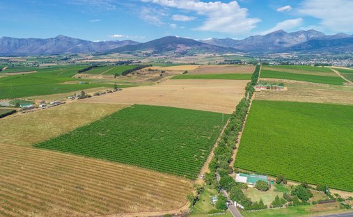 Corps de ferme à Wellington, Cap occidental, Afrique du Sud 1