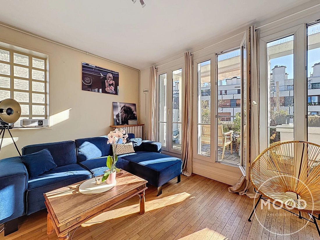 Wohnung in Auteuil Sud, Paris 16e Arrondissement, Paris 3 - 18812795