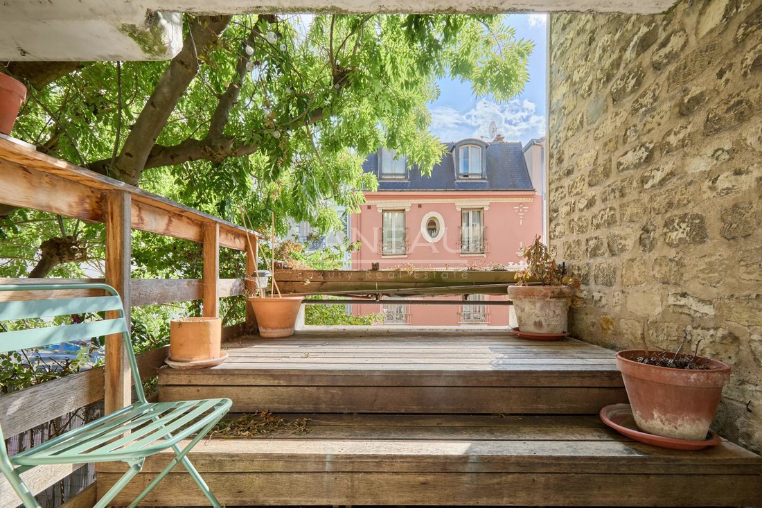 House in Buttes Aux Cailles-Glacière, Paris 13e Arrondissement, Paris 1 - 18812391
