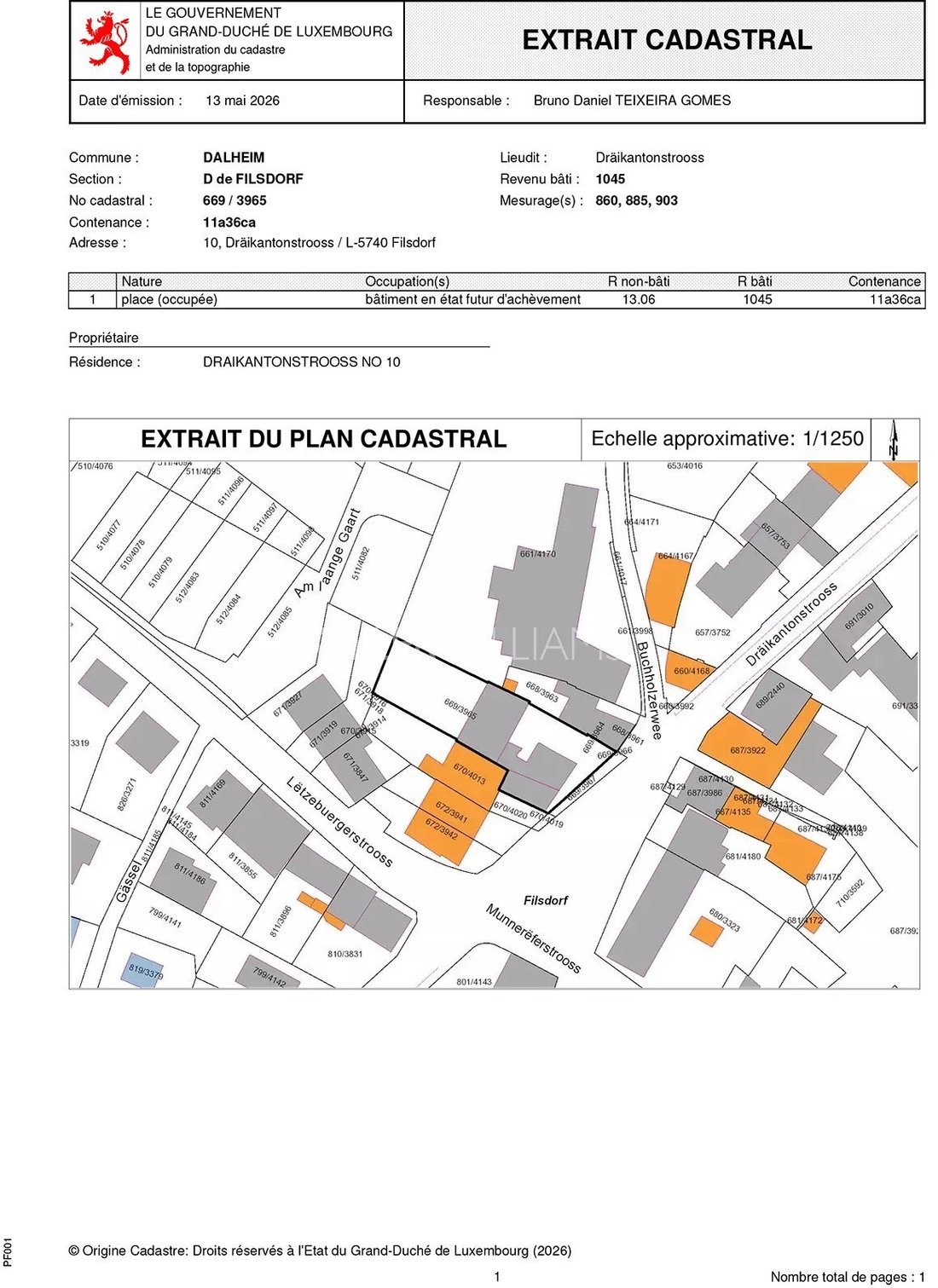 Land in Dalheim, Grevenmacher, Luxembourg 5 - 16116323