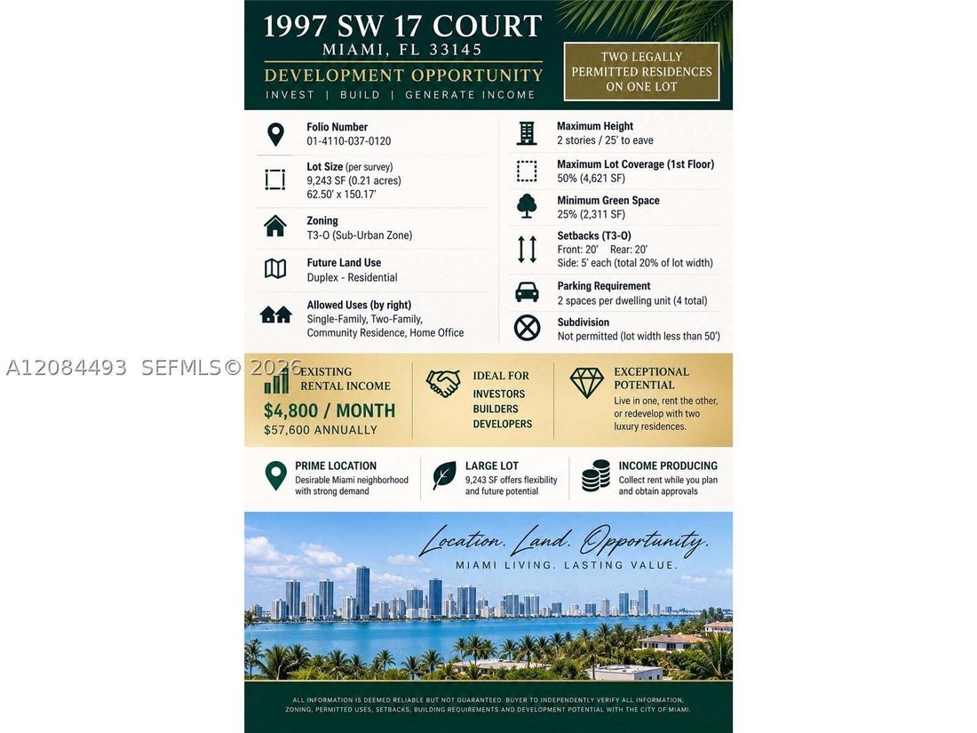 Casa en Miami, Florida, Estados Unidos 4 - 18813795