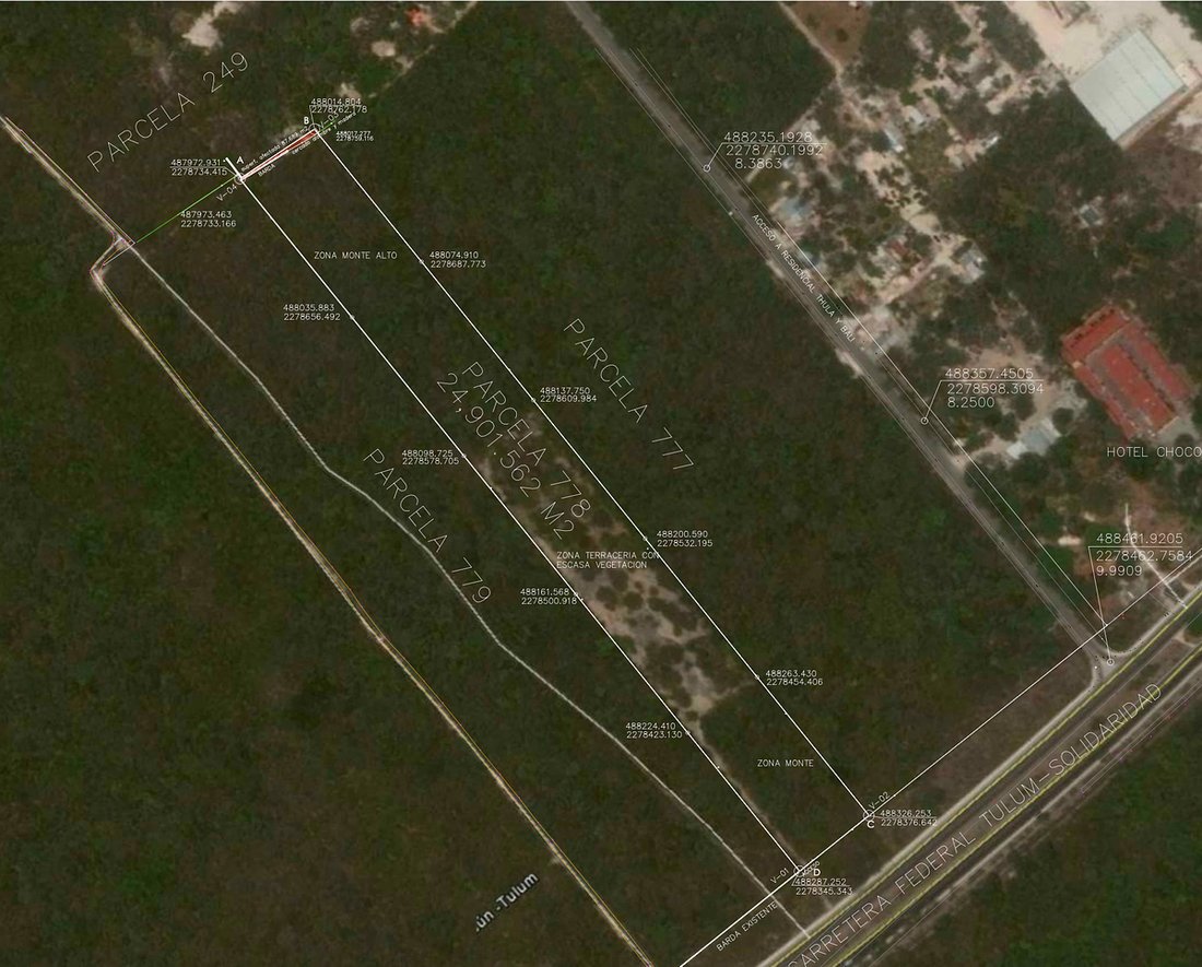 Terrain en Playa del Carmen, Quintana Roo, Mexique 1 - 18813085