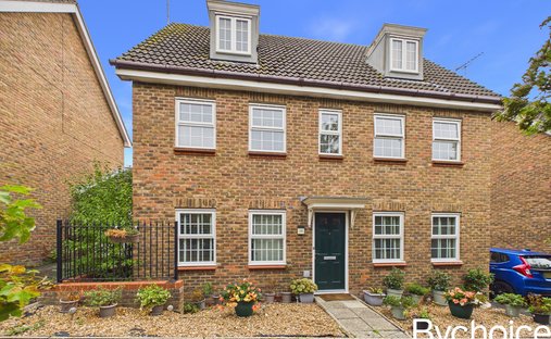 House in Castle Reach, Haverhill, England 1
