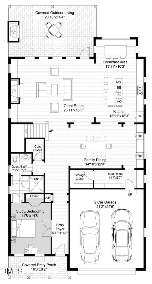 Casa en Raleigh, Carolina del Norte, Estados Unidos 2 - 18811413