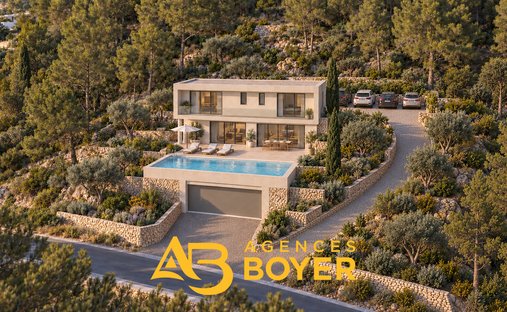 Land in Bandol, Provence-Alpes-Côte d'Azur, Frankreich 1
