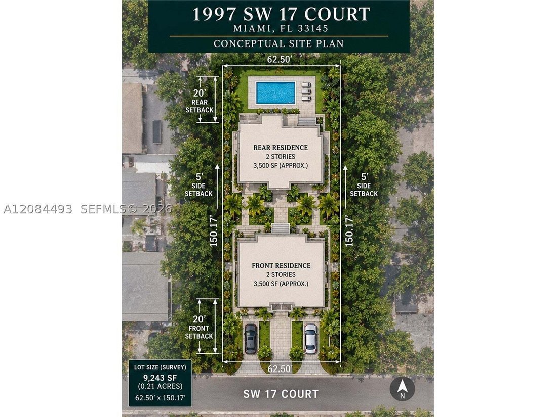 Casa en Miami, Florida, Estados Unidos 3 - 18813795