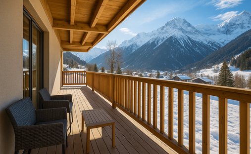 Wohnung in Les Houches, Auvergne-Rhone-Alpen, Frankreich 1