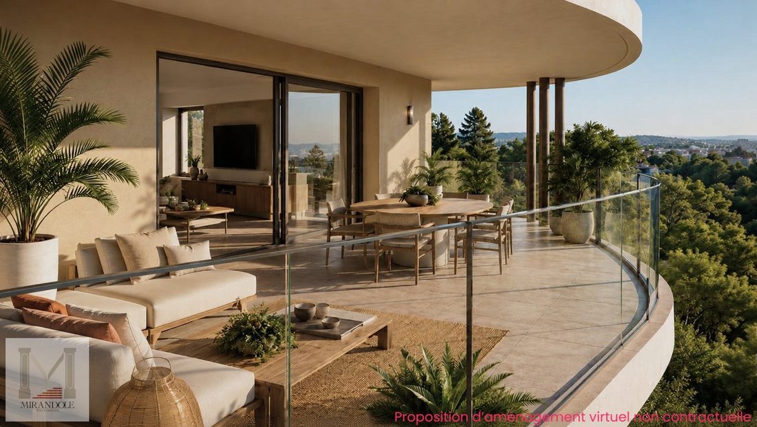Wohnung in Les Cougoulins-Rastines, Antibes, Frankreich 1 - 18570422