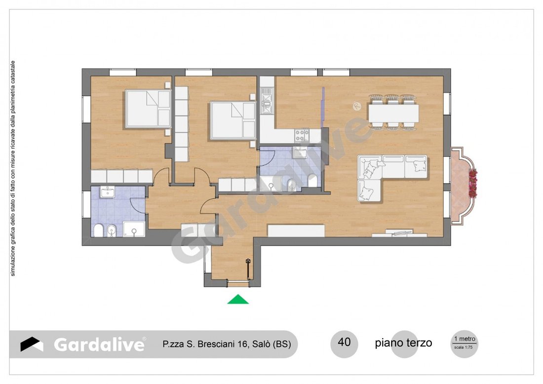 Apartment in Gardone Riviera, Lombardy, Italy 1 - 14762774