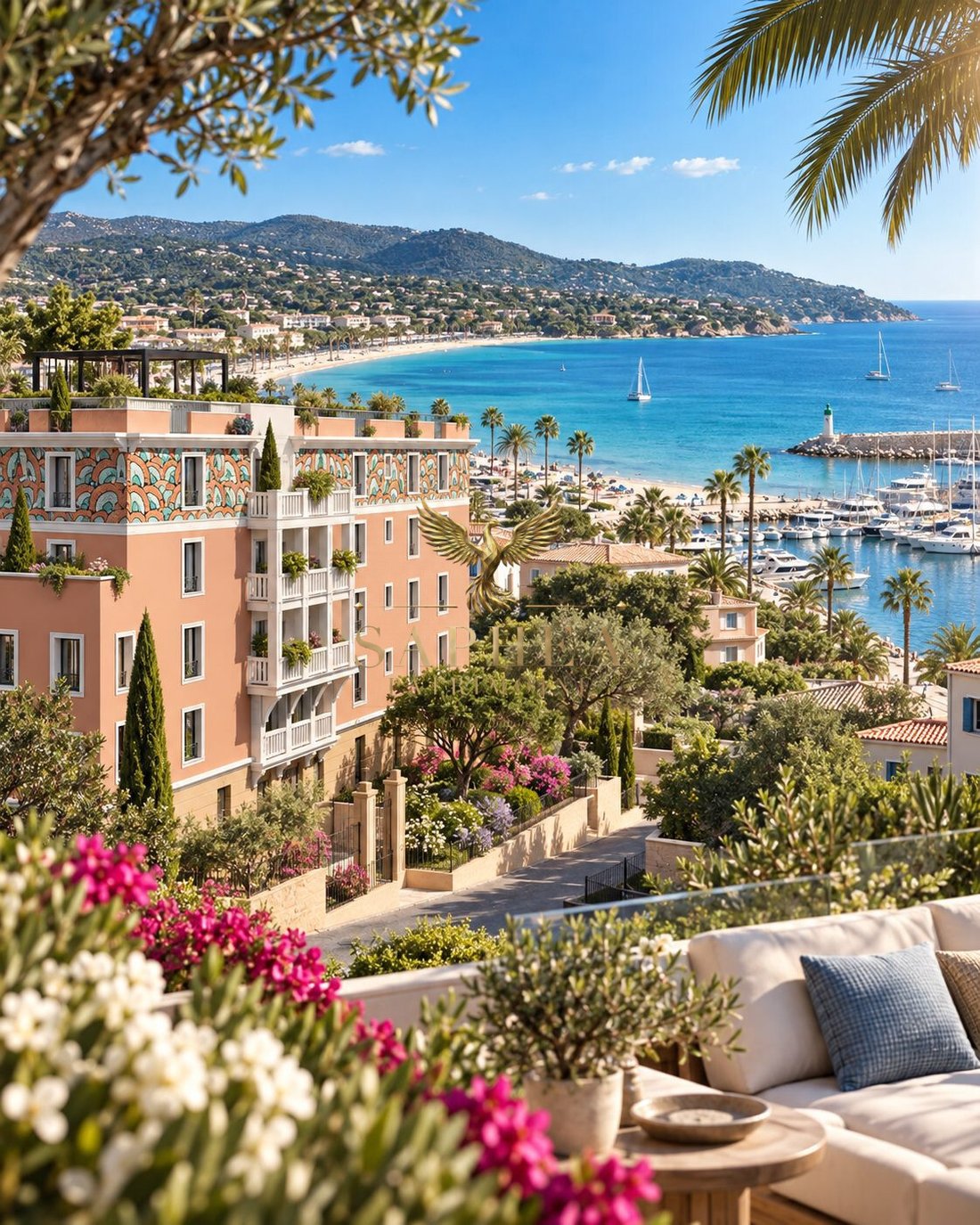 Appartamento a Sud, Cavalaire-sur-Mer, Francia 1 - 18816378