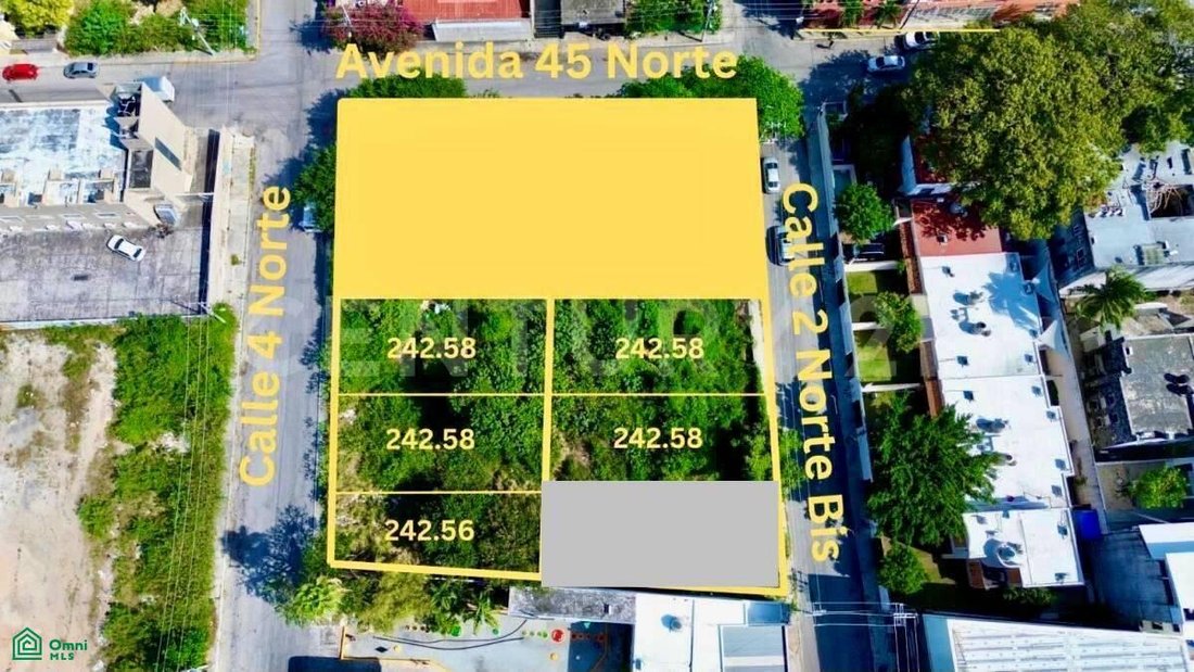 Terreno en Playa del Carmen, Quintana Roo, México 1 - 18816553