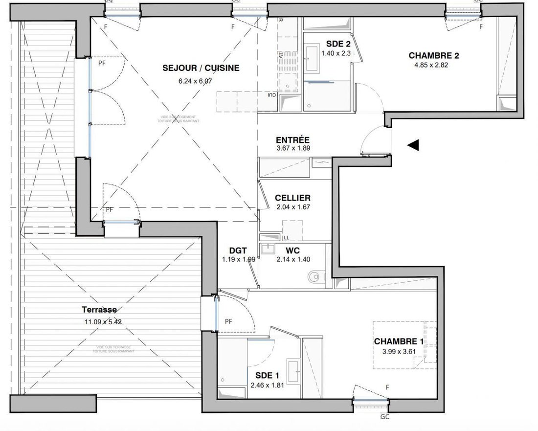 Apartamento en Port Marianne, Montpellier, Francia 5 - 18821560