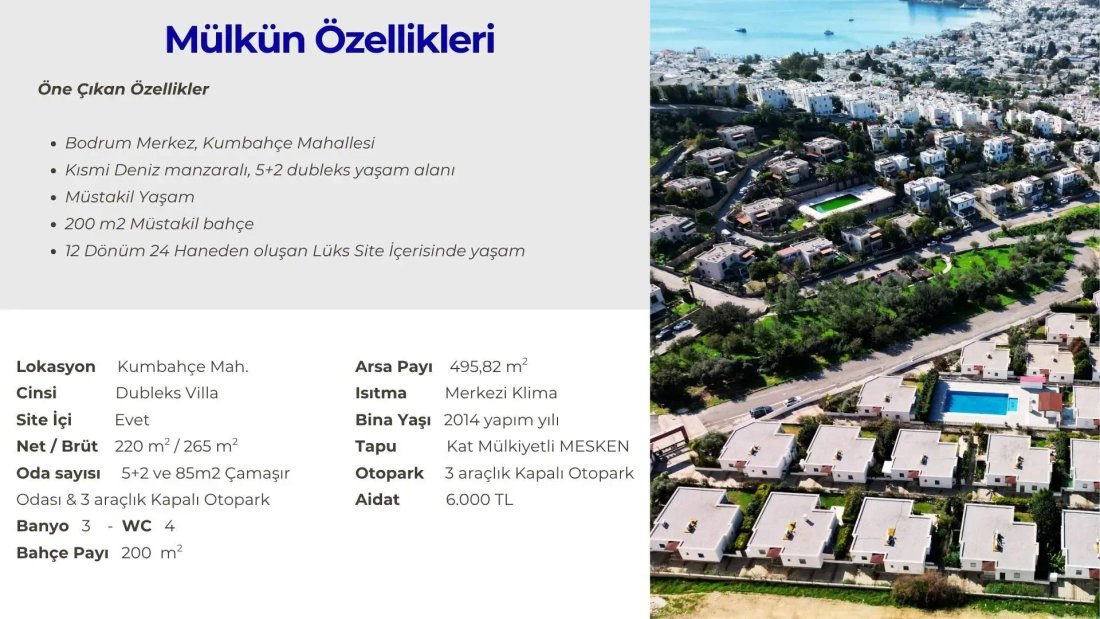 Casa en Muğla, Bodrum, Turquía 2 - 18819694