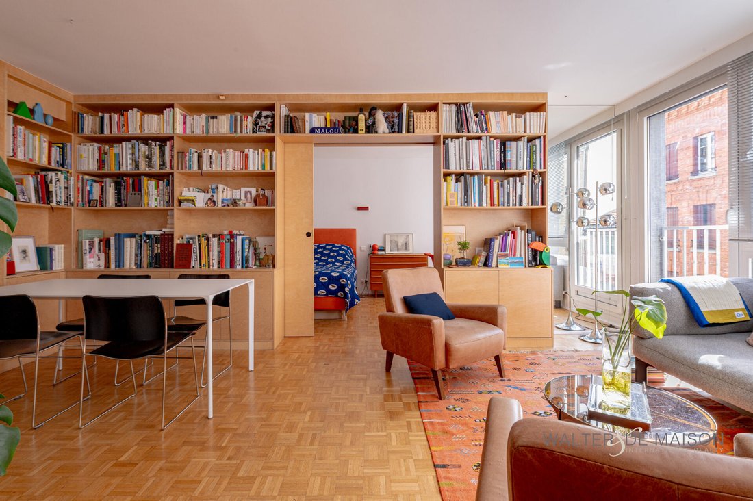 Apartamento en Télégraphe-Pelleport Saint Fargeau, Paris 20e Arrondissement, París 5 - 18825555