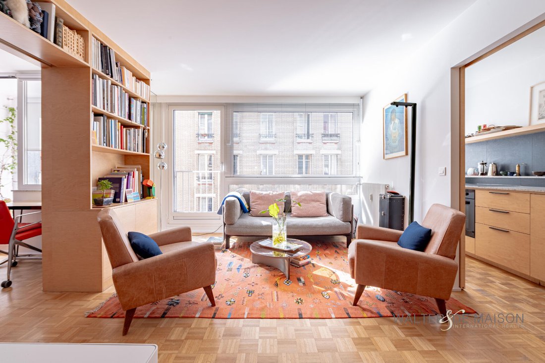 Apartamento en Télégraphe-Pelleport Saint Fargeau, Paris 20e Arrondissement, París 1 - 18825555