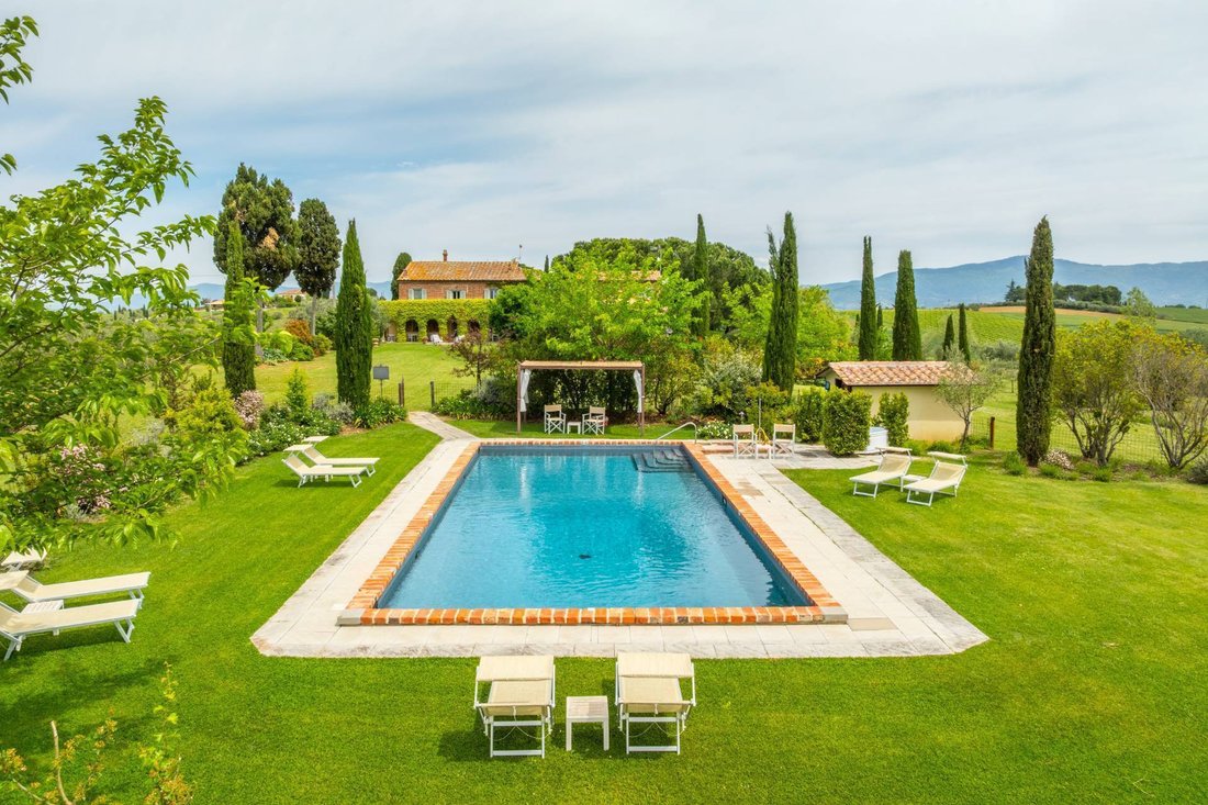 Villa en Montecchio - San Lorenzo - Creti, Cortona, Toscana 1 - 18825655