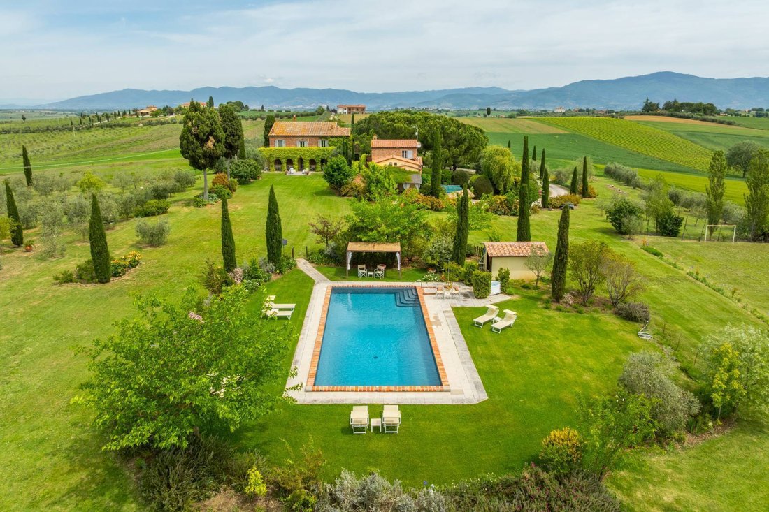 Villa en Montecchio - San Lorenzo - Creti, Cortona, Toscana 2 - 18825655
