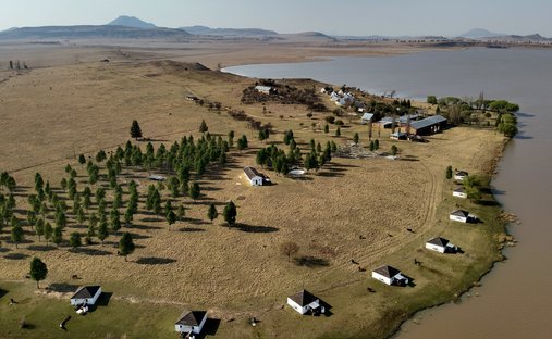 Corps de ferme en Municipalité locale de Mantsopa, État Libre, Afrique du Sud 1