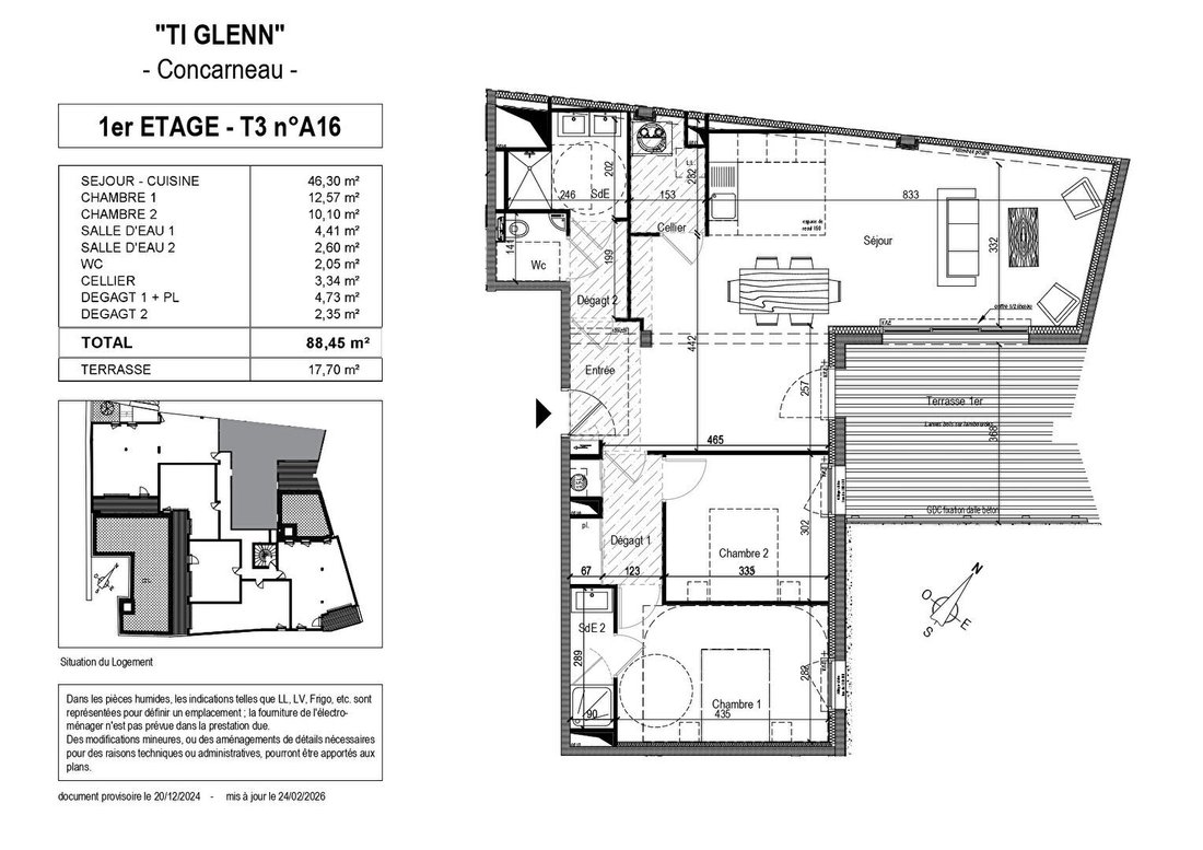 Apartment in Ville Close-Centre Ville, Concarneau, France 2 - 17914762