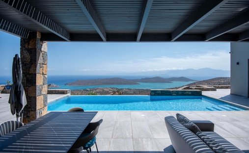 Villa en Community of Vrouchas, Agios Nikolaos Municipal Unit, Grecia 1